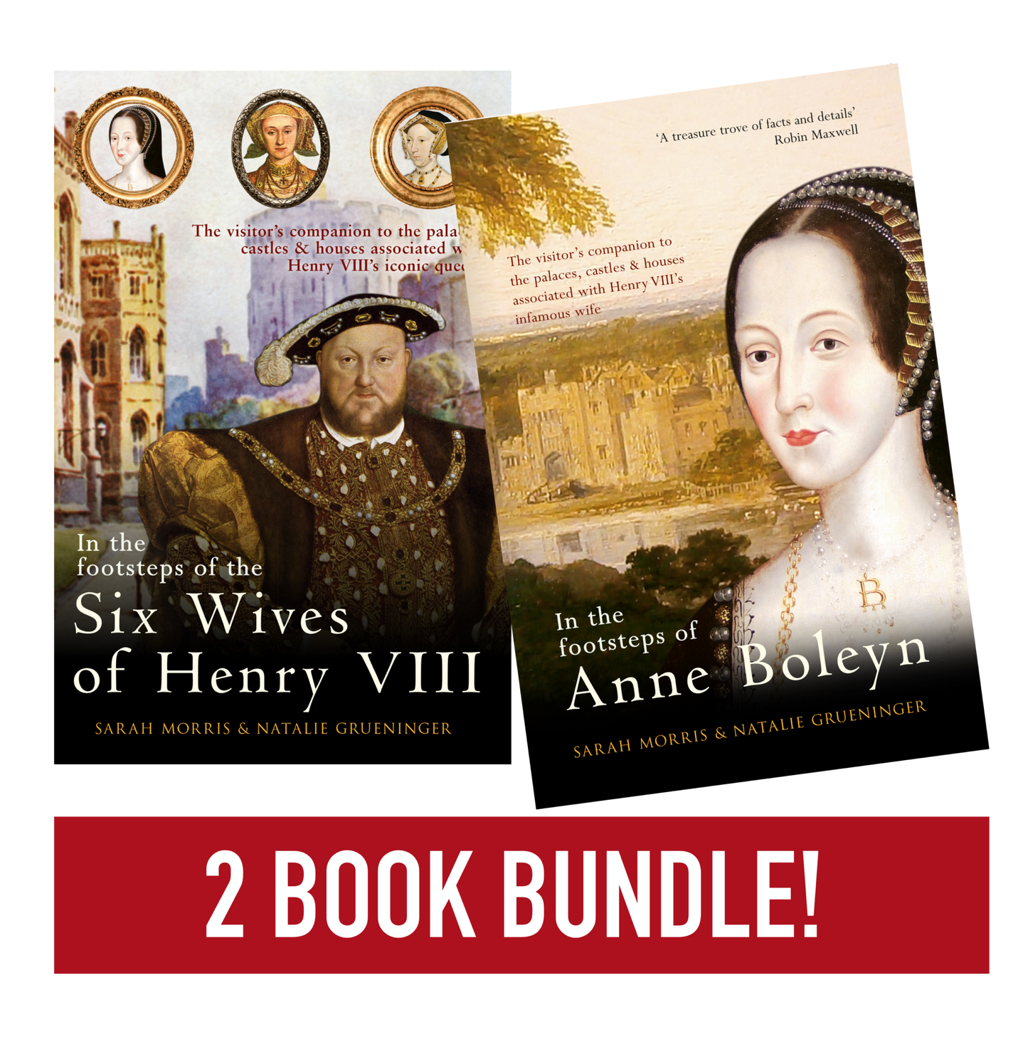The Time Traveller's Special Collection: 'In the Footsteps of Anne Boleyn' & 'In the Footsteps of the Six Wives of Henry VIII' (Signed with Personal Dedication)